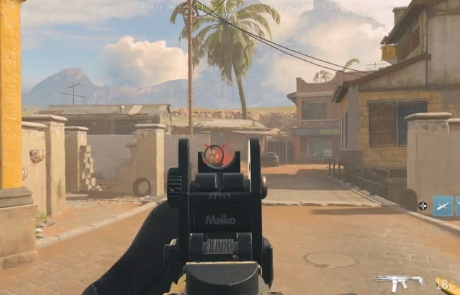 COD MW3のM13Bで戦闘
